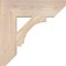 Ekena Millwork Imperial Slat Smooth Bracket, Douglas Fir, 5 1/2"W x 22"D x 22"H BKT06X22X22IMP06SDF - alternate 2